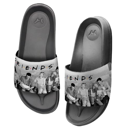 Popfunk Friends Star Skyline with Logo Unisex Adult Slides Adjustable Flip Flop Sandals Officially Licensed Hypd Slydr Switch™3
