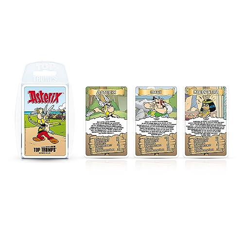 Top Trumps Asterix Kartenspiel für Kinder - Klassisches Lernkartenspiel für Fans von Asterix - 2+ Spieler ab 6+ Jahre - Deutsch – Bild 5
