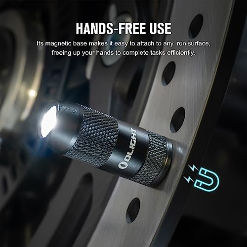 olight imini 2 edc rechargeable keychain flashlight 50 lumens compact and portable mini led keyring lights with built-in battery ideal for everyday carry and emergencies black