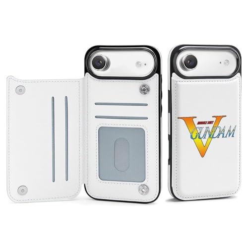 iPhone17Air用ケース 機動戦士Vガンダム 財布型 アイフォン17Air用カバー 手帳型 かわいい 携帯用カバー カード収納 スタンド機能 スマホケース
