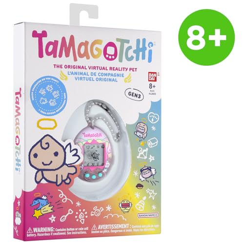Animal Virtuel Bandai 46170GTNP – Tamagotchi Original Angel Teacup Écran Couleur - vue 10