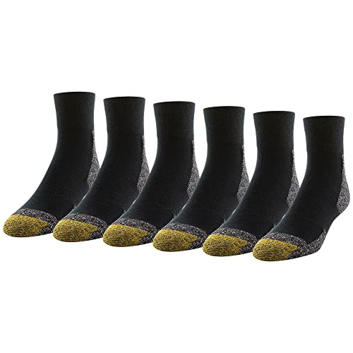 GOLDTOE Men's Xs Ankle Socks, 6-Pairs