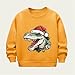 Kids Girl Boy Boat Neck Fleece Lined Sherpa Festival Christmas Outfits Sweatshirt for Kid Long Sleeve Dinosaur Luminous Pullover Warm Fuzzy with Hood 2026 6 Years