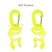 Keenso Diving Hose Clip, 1Pc Outdoor Diving Hose Holder with Clip Double BCD Hose Clip with Snap Hook Buckle(Green) Diving