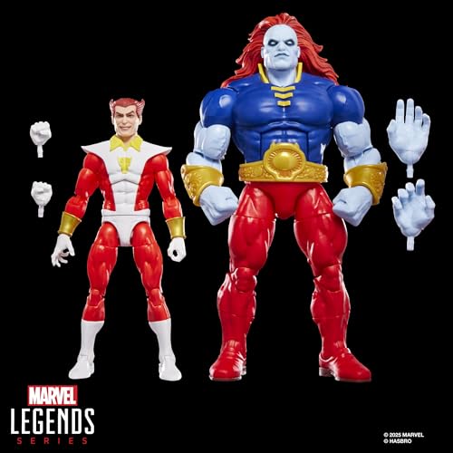 Marvel Legends Series Starfox y Champion Pack Doble de Figuras de Acción Coleccionables de 15 cm 2