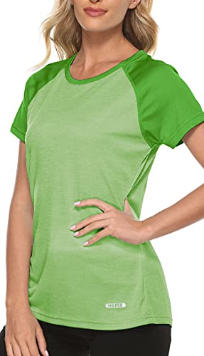 MoFiz-Womens-Short-Sleeve-UPF-50-Sun-Protection-Sports-T-Shirt-Quick-Dry-Running-Workout-Athletic-Tee-Top