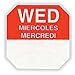 National Checking Food Rotation Label - Day of the Week Labels Removable 1"Wx1"D Square Convenience Pack