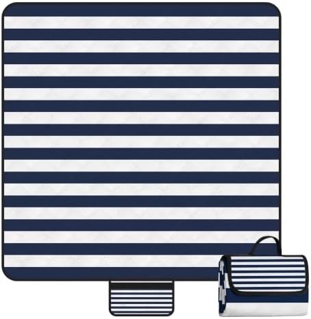 Picknickdecke Wasserdicht Sandfrei, 200 x 200 cm XXL Strandmatte für 4-6 Personen, Leicht und Tragbar Campingdecke mit Tragegriff, Outdoor Stranddecke für Reisen, BBQ, Picknick, Ca
