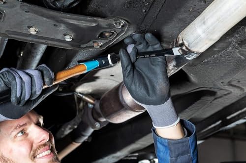 HAZET Meißel-, Durchtreiber-, Körner-Satz 750/6 I 6-teiliges Set I mit Kunststoffständer I aus Chrom-Vanadium Stahl