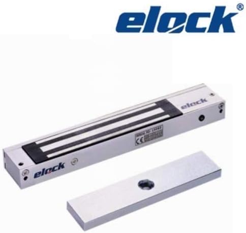 Elock Electric Magnetic Door Lock | 600lbs/272kg Electromagnetic | Magnetic Lock LED| UL Certified |12/24V | Access Control | in-Swing & Out-Swing Doors | Security System