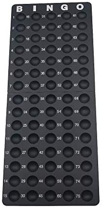 Yuanhe Bingo Game Bingo Master Board for Large Bingo Balls, Balls Holder, Balls Tray