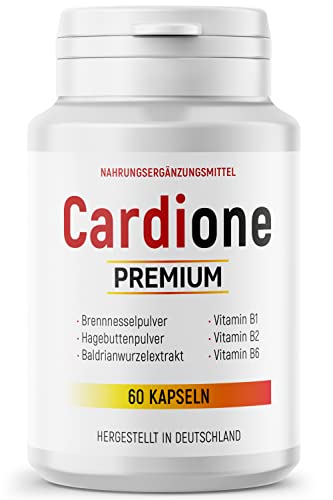 MayProducts Cardione Premium - Qualität aus Deutschland - für Männer und Frauen - 60 Kapseln (1x) Cover