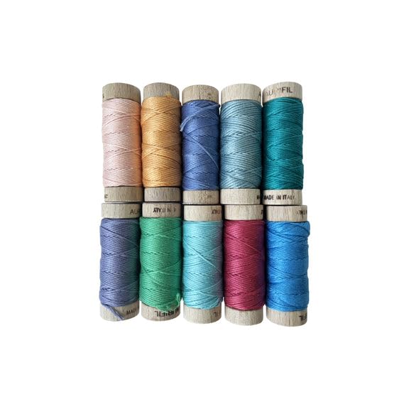 Matelassage broderie fil coton égyptien Susan Ache pour couture décorative et surpiqûre