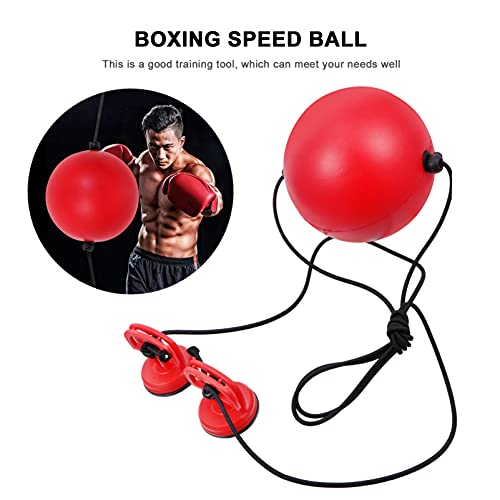 Wakauto Boxing Ball Quick Puncher Boxing Reflex Ball Boxing Ball Train Fight Ball Set For Man Woman Boxing Mma Fitness Punching Accuracy Timing 150Mm Ball #TOP2