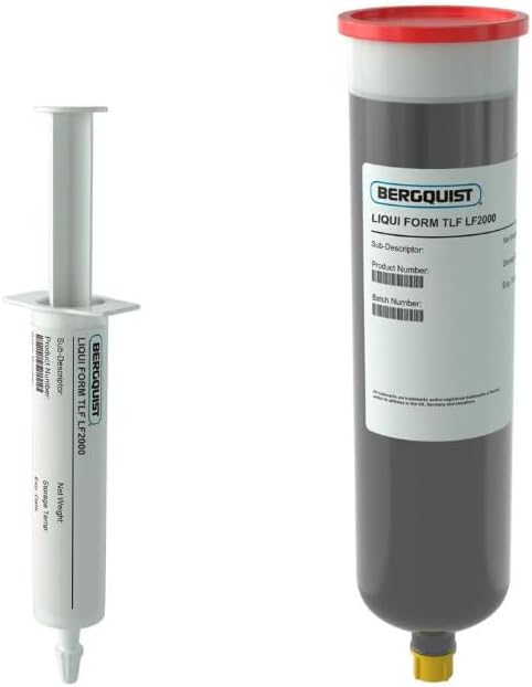 LF2000-00-00-30CC, Thermal Interface Products Thermally Conductive, One-Part, Liquid Formable Material, 30CC Cartridge, Liqui-Form TLF 2000