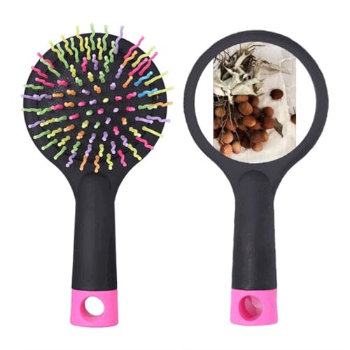 Litchi Brosse à cheveux démêlante haut de gamme à base coussin souple
