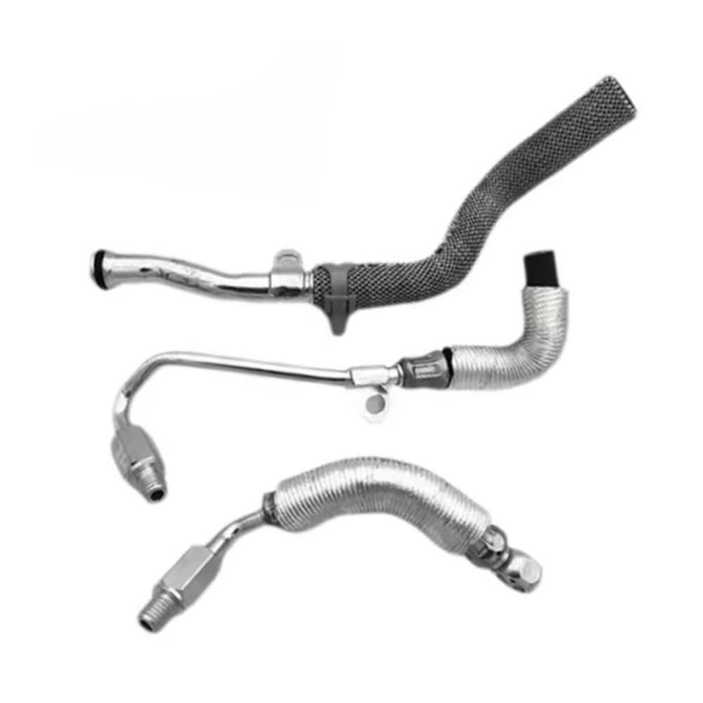Xntfgnrz One Color 55568031 55567067 55583808 Auto Car Part 3Set Coolant Line Return Pipe Cooling Hose Kit For