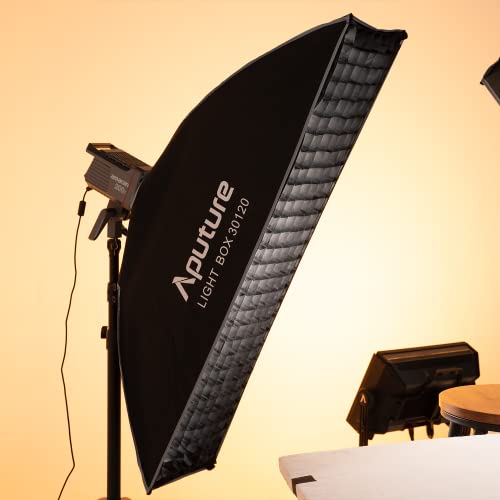 Boîte à lumière rectangulaire Aputure Light Box 30120 avec monture Bowens