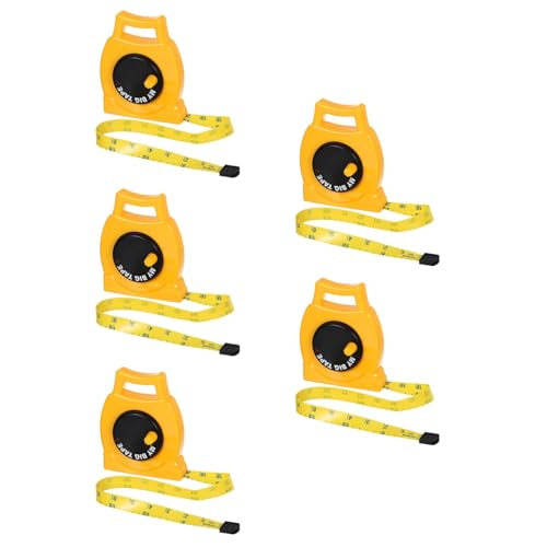 Mètre ruban pour enfants dès 3 ans Homoyoyo : lot de 5 outils pour jouet de construction