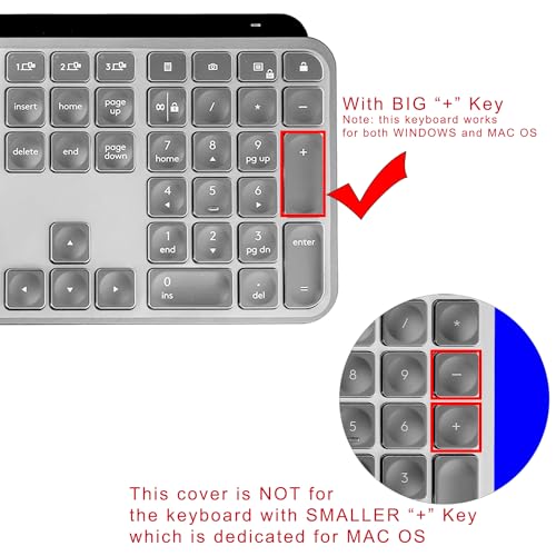 Digi-Tatoo Keyboard Cover compatible with Logitech MX Keys S/MX Keys/Craft Keyboard (EU/UK ISO Layout - Image 4