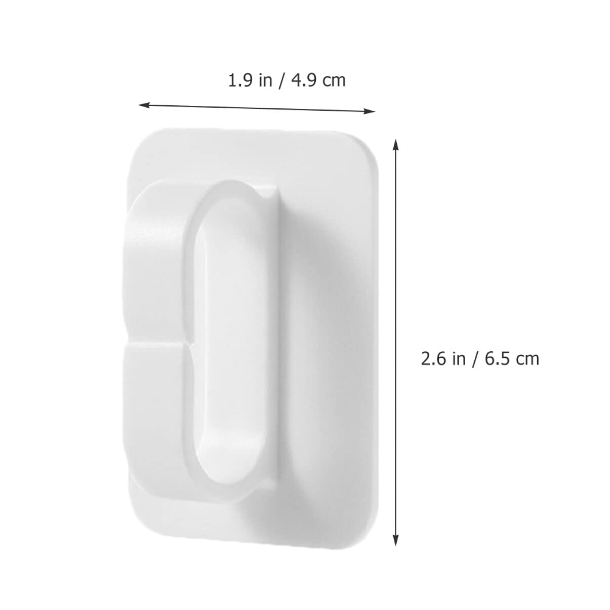 VASDEV 24 Piezas Gancho de Apertura de Anillo Colgador de Pared Decorativo Soporte de Enchufe Gancho de Cocina Gancho de Pared Resistente Perchas de Almacenamiento Ganchos para Perchero G