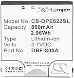 CS 800?mAh Bater?a de Ion de Litio Compatible para Doro Doro DBF spj-800?a, DBF de 800B, sustituye a Doro PhoneEasy 622, PhoneEasy 622?gsm, PhoneEasy 606, PhoneEasy 606?gsm CS 800?mAh Bater?a de Ion de Litio Compatible para Doro Doro DBF spj-800?a, DBF de 800B, sustituye a Doro PhoneEasy 622, PhoneEasy 622?gsm, PhoneEasy 606, PhoneEasy 606?gsm