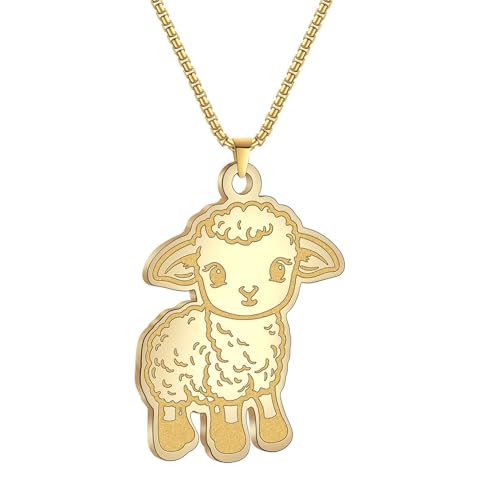 Collier pendentif lampe acier pour femme bijou mignon tendance