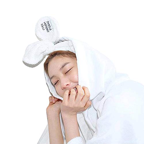 HS-TPP Cute Bunny Ears Hair Band wash Headband Makeup mask Hair Band Hair Band Hair Accessories