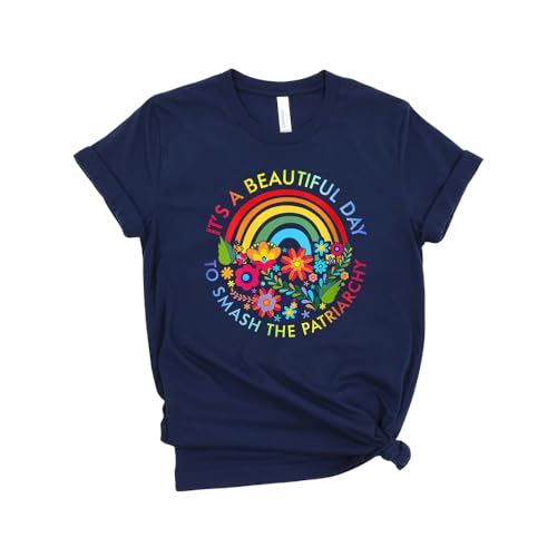 Funny Feminist Rainbow Shirt, Feminism Gift T-shirt, Womens Right Tee Top4