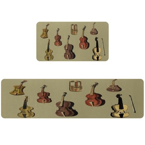 Tapis de cuisine absorbant pour sécuriser et décorer votre sol - 2