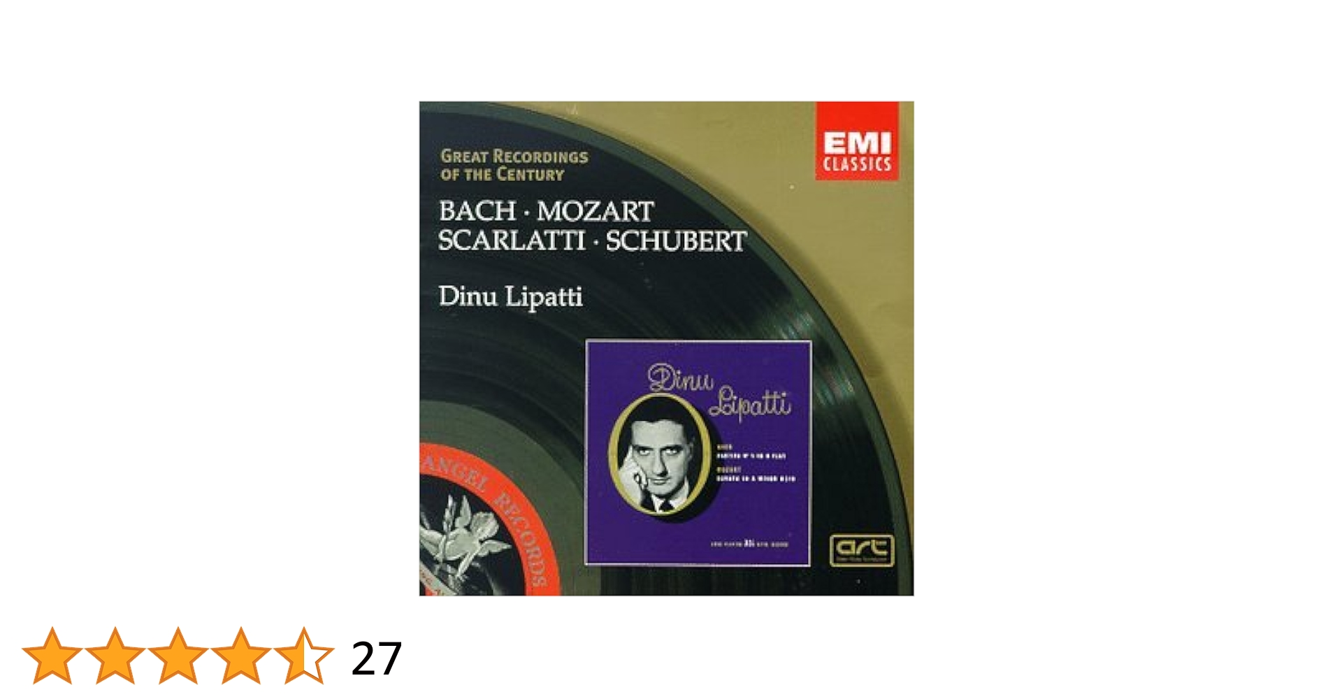 Amazon.co.jp: Great Recordings Of The Century - Dinu Lipatti