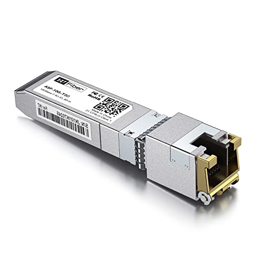 Cisco 10GBASE-T SFP+ Transceiver to RJ45, 80 Metres, Compatible with Cisco SFP-10G-T-S, Ubiquiti UniFi UF-RJ45-10G - Image 3