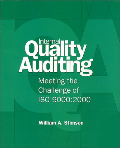 Internal Quality Auditing 0971323100 Book Cover