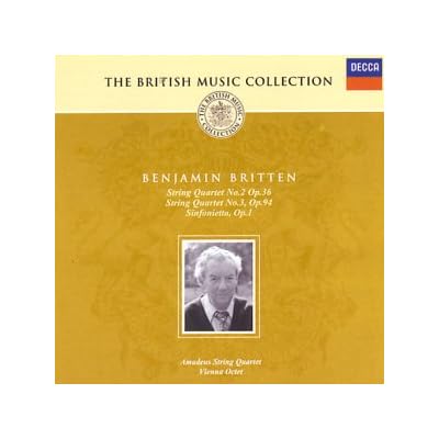 String Quartet No. 2 in C, String Quartet No. 3, Sinfonietta