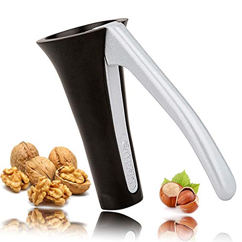 Heavy Duty Nut Cracker Innovative Design Works Great on Walnuts, Pecan Nuts, Hazelnuts