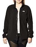 Aufgesticktes Logo The North Face Damen Jacke 100 Glacier, schwarz (tnf black), 52 (Herstellergröße: X-Large)