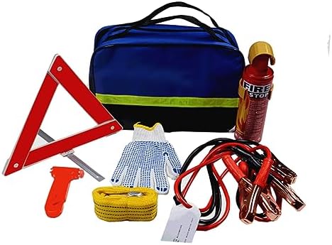 VICASKY 1 Set Set Rescue kit on Board Vehicle Kit Emergency Equipment Kit Outdoor Emergency kit car fire Extinguisher Toolkit First aid kit Car Emergency Kit Equipment Bag
