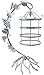 Bejeweled Display® Antique Silver Birdcage Jewelry Tree Earring Holder Necklace Organizer Display in 2 Colors (Antique Silver)