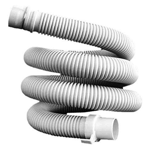 Image of universal washing machine Flexible drain drainage Waste Water Outlet long plastic Hose Pipe Extension Pipe Fully & Semi Automatic Extension Pipe 2m
