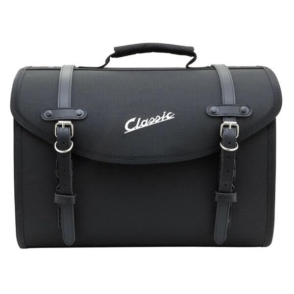 Generico Borsa bauletto valigia SIP CLASSIC 35 LT. nera per portapacchi vespa e lambretta
