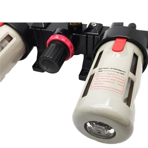 Régulateur de pression de filtre à air pneumatique compresseur BC4000 manomètre - 4