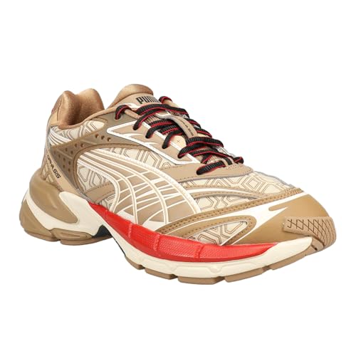 PUMA Mens Velophasis Luxe Sport Lace Up Sneakers Shoes Casual - Brown2