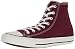 Converse Men's Shoes All Star Chuck Taylor Hi Burgundy Red Fashion Sneakers (5 Men's / 7 Women's)