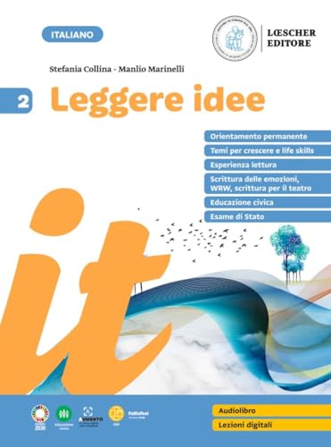 Leggere idee. Con Letteratura. Per la Scuola media. Con Letteratura semplificata (Vol. 2)