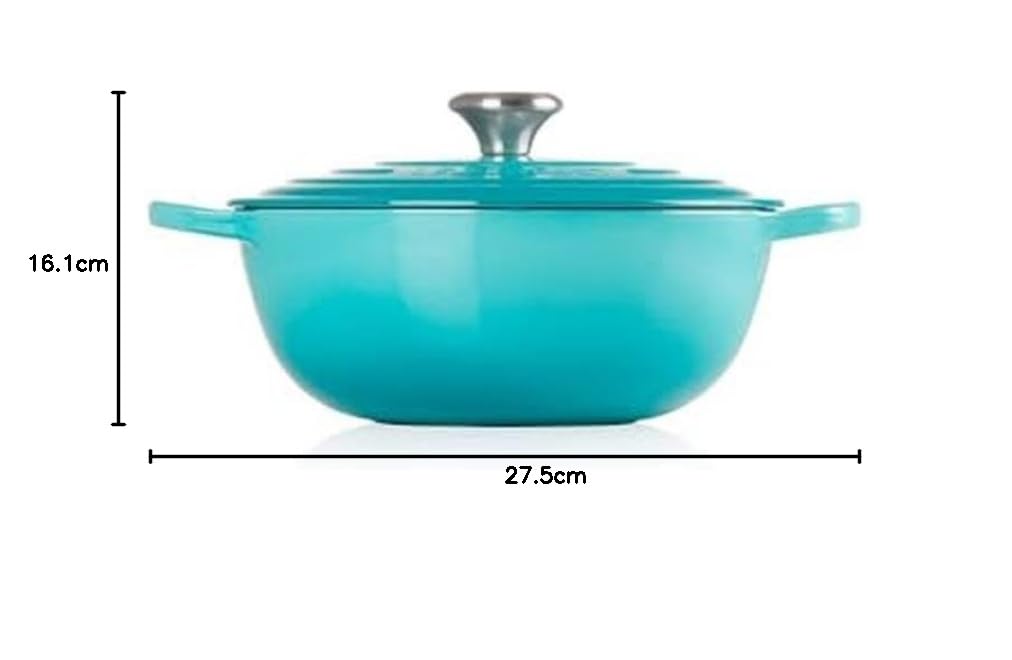 Le Creuset Panela Marmita Gourmet 26 cm Ferro Fundido Esmaltado