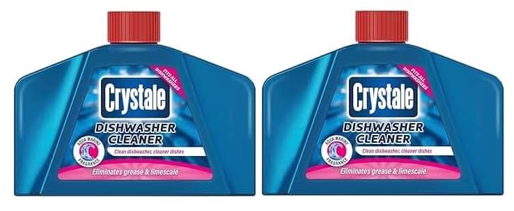 Crystale Dishwasher Cleaner 250ml Combo Pack of 2