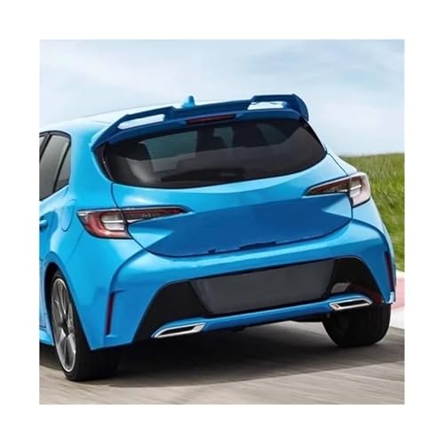 Aileron coffre voiture becquet toit arrière blanc ABS Toyota Corolla 2019-2022