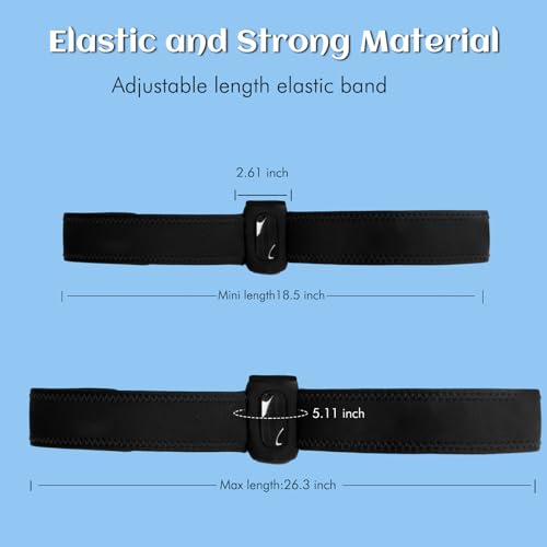 Image of Sex Toy Restraint Leg Straps, Vibrator Elasticity Constrained Forced Strap for Women Hands-Free Play, Adjustable Bondage Leg Straps, Elasticity Constrained Forced Strap for a Variety of Vibrators