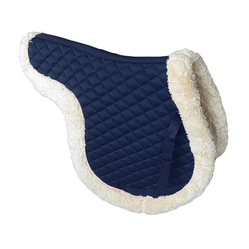 Yiju Equestrian Saddle Pad for Horse Riding Support, Blue