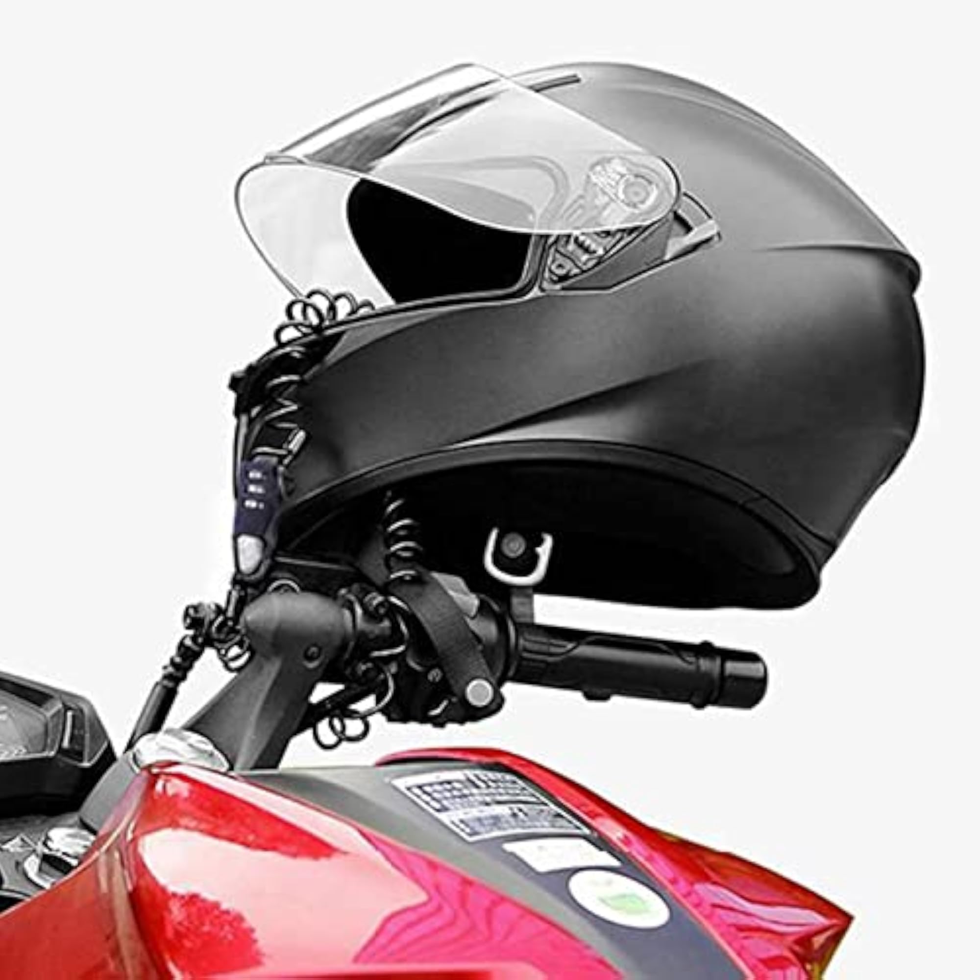 5xMotorcycle Helmet Lock Combination Lock Anti-Theft